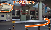 三菱東京UFJ銀行さんのある通り