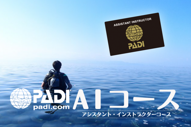 PADIアシスタントインストラクターコース（AI）