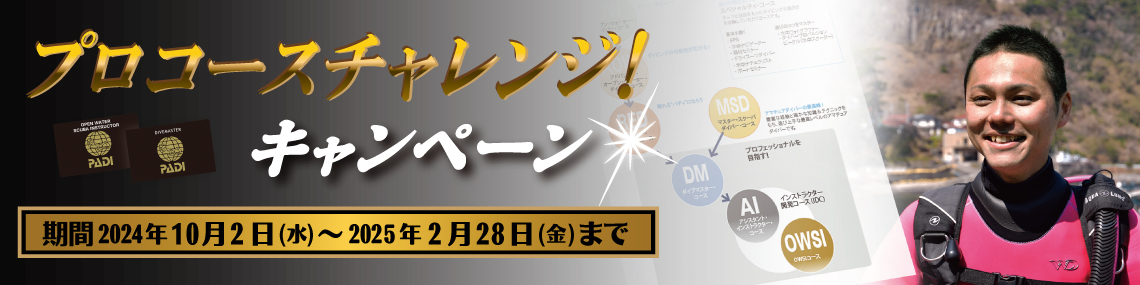 プロコースキャンペーンはこちら