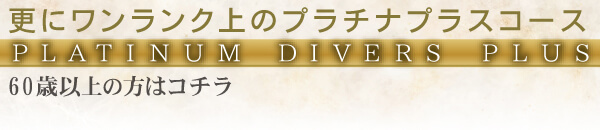 プラチナダイバープラスコース