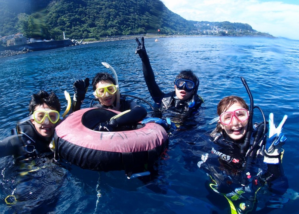 伊豆のダイビングライセンス講習