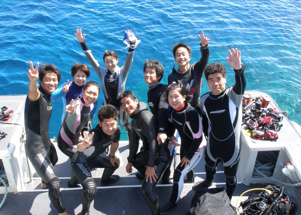 ダイバーの方も大歓迎！