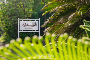 guest house Alohana 看板