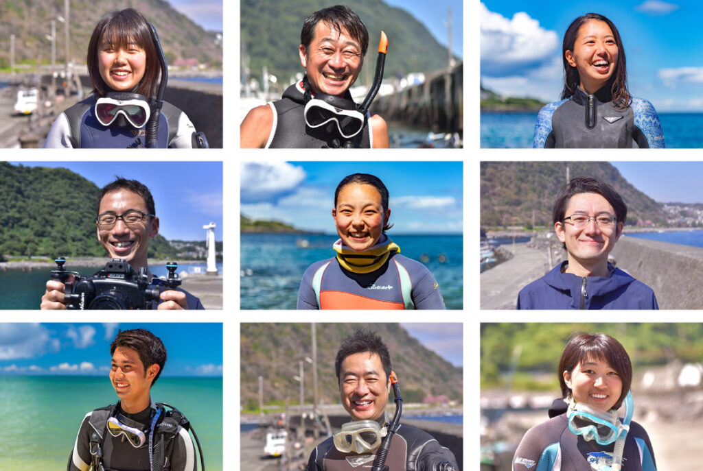 海に精通した講師陣