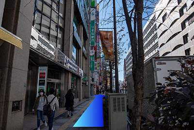 りそな銀行さん、セブンイレブンさんの前を通過。