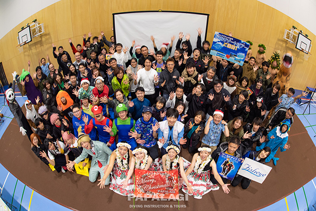 クリスマスパーティー集合写真