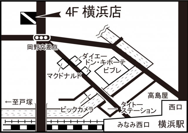横浜店MAP