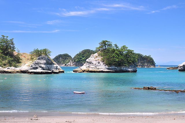 景勝地で有名な堂ヶ島