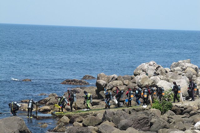 初島フタツネエントリー口