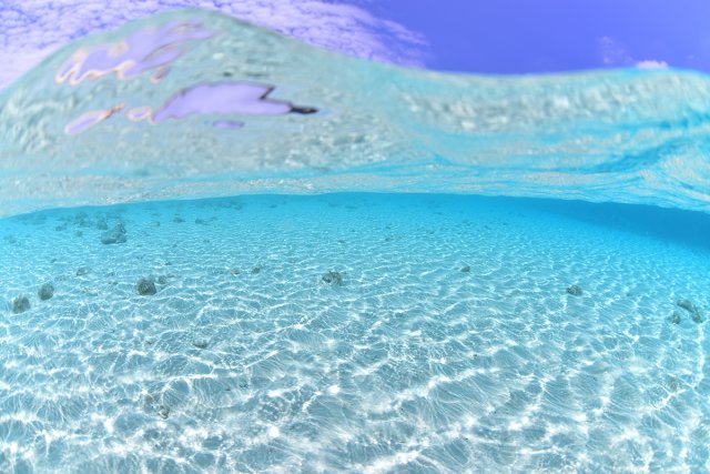 癒される砂地
