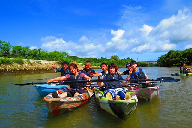 最終日はマングローブやカヤックなど