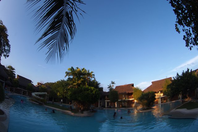 ザ・南国リゾート！という感じのホテルです。