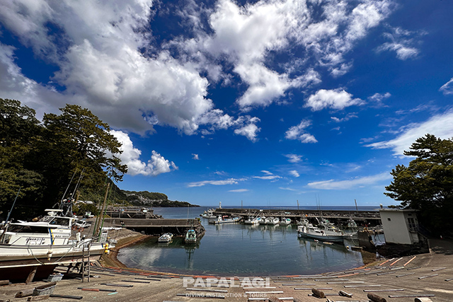 富戸の船着き場