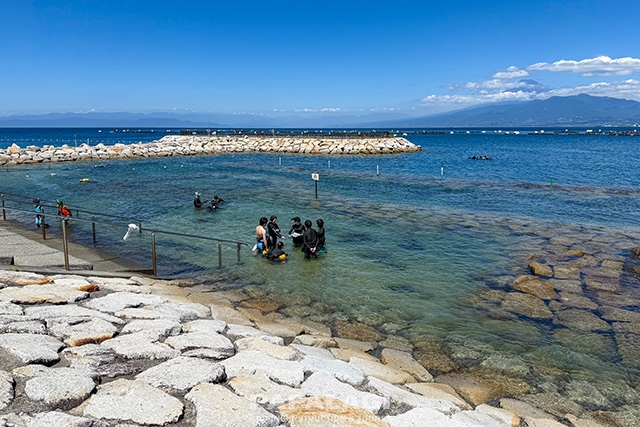 平沢のエントリー口