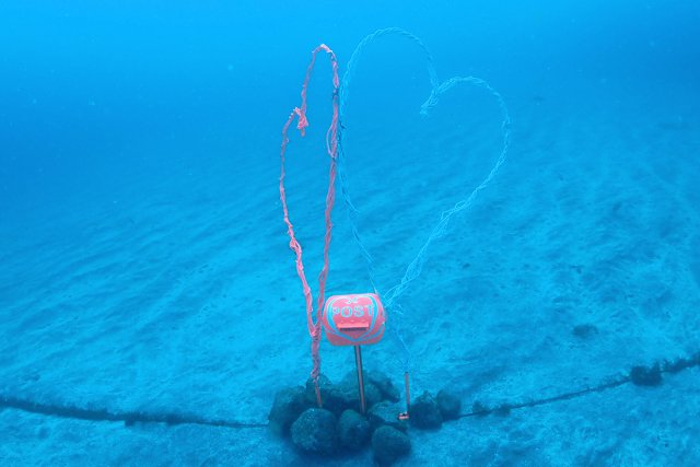 IOPの水中ポスト