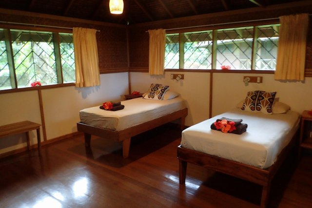 リゾートの客室