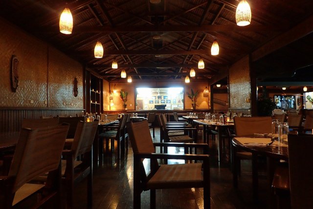 雰囲気たっぷりのレストラン