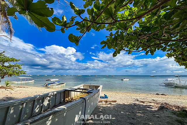 白い砂浜が広がるビーチリゾート