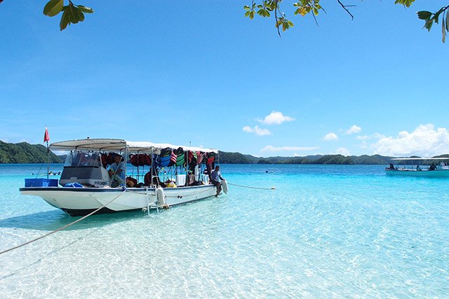 最終日はシーカヤックやミルキーウェイ(美肌効果バツグンの泥パック！)へ