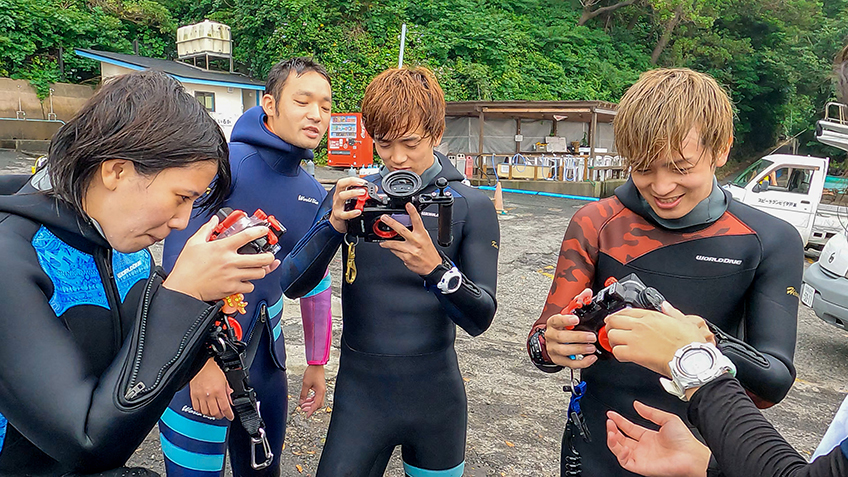 泉ひかりさんアドバンスコース取得、目指すは沈船!⑤