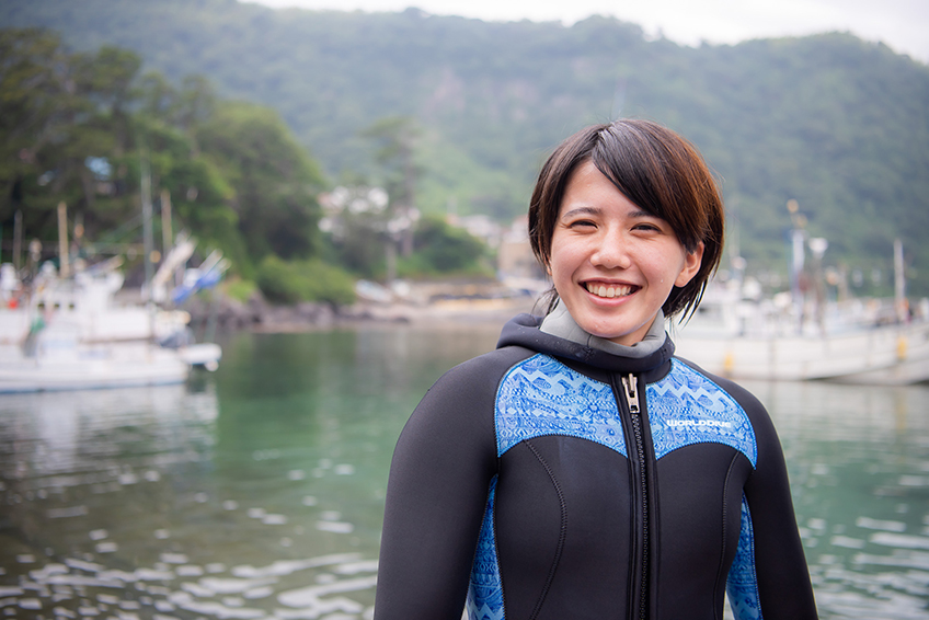 泉ひかりさんアドバンスコース取得、目指すは沈船!⑫