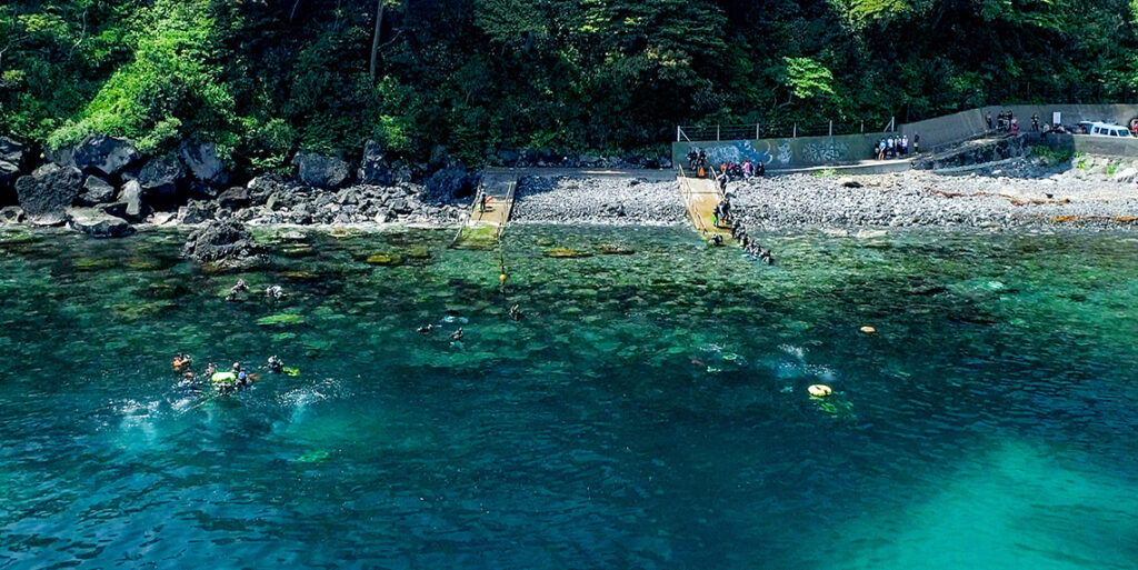 海洋実習はこんな所でやります